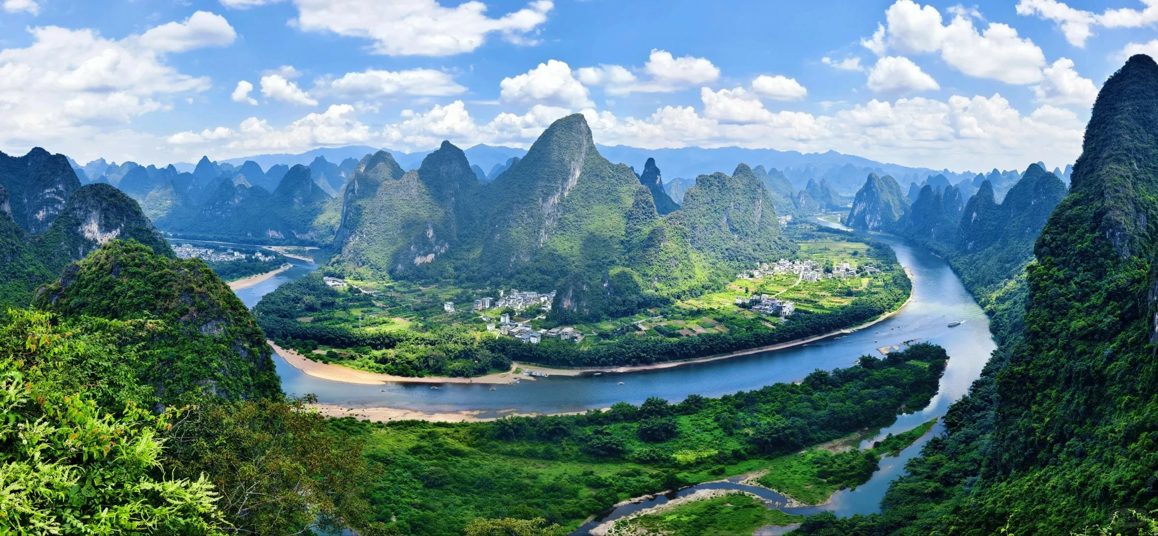 桂林山水風光